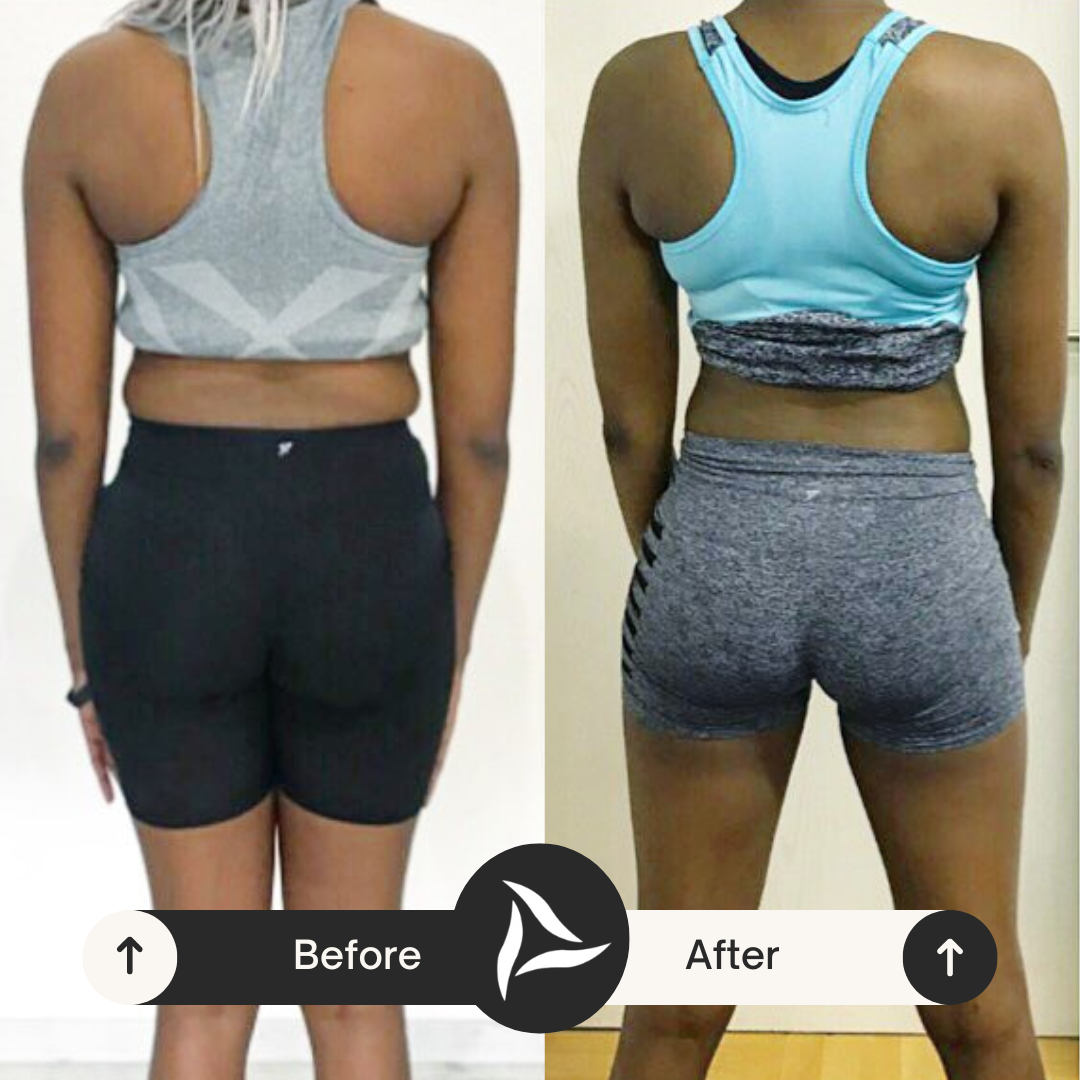 Coach Moh Ashtiani before and after Heidelberg Frauen Fitness